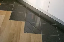 How To Combine Tiles On The Kitchen Floor Photo