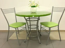 Photo Of Tables And Chairs For A Small Kitchen