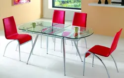 Photo of tables and chairs for a small kitchen