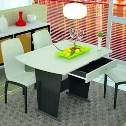 Photo of tables and chairs for a small kitchen