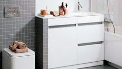 Ванная комната с комодом дизайн
