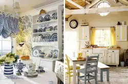 Country kitchen design Provence
