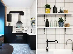 Kitchen design with pipe