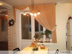 Современный Дизайн Окна С Балконом На Кухне