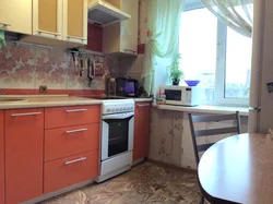 Kitchen renovation in Brezhnevka 6 sq.m. photo
