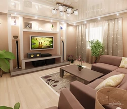 Living room 3 by 3 design