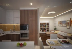 Panel house kitchens living rooms photo