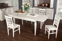 Kitchen Table In Classic Style Photo