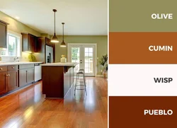 Cream Color In The Kitchen Interior Photo How