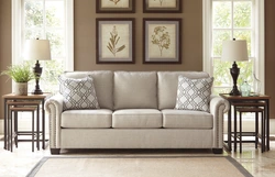 Living room design with classic sofa