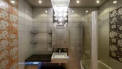 Photo of bathroom renovation in a 9-storey panel house