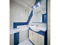 Photo of bathroom renovation in a 9-storey panel house