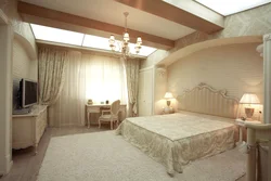 Дизайн спальни в доме фото