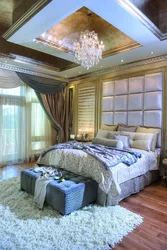 Bedroom design in the house photo