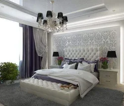 Bedroom design in the house photo