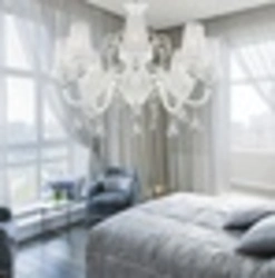 Современные люстры для спальни фото потолок