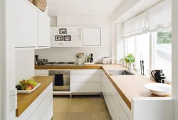 Wooden kitchens in Scandinavian style photo