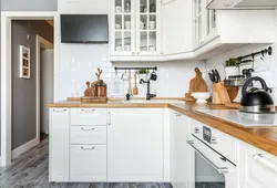 Деревянные кухни в скандинавском стиле фото