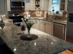 Kitchen design with stone countertops