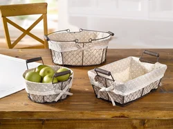 Baskets In The Kitchen Interior