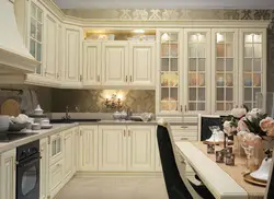 Classic colors in the kitchen interior