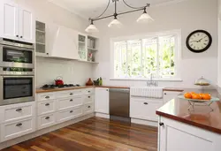 Photo Of A Kitchen In A House With One Window