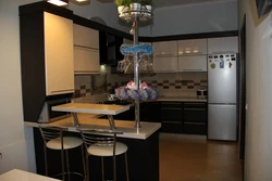 Inexpensive Kitchens With A Bar Counter Photo Design