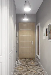 Decorate a small hallway in an apartment real photos