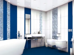 Bath In Blue And White Photo