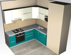 Кухонные гарнитуры для маленькой кухни фото размеры