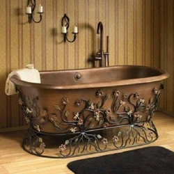Brass in the bath interior