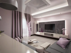 Living room design 24 m photo