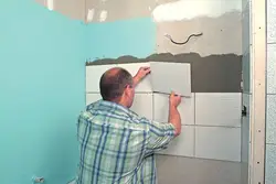 Как правильно класть плитку в ванной на стену фото