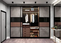 Fashionable cabinets for the hallway photo