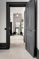 Gray Interior Doors In Apartment Interior Photo