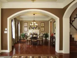 Doorway design to living room