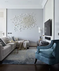 How To Decorate One Wall In The Living Room Photo