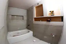 Стены в ванной гипсокартоном фото