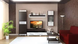 Photo of bedroom furniture with TV