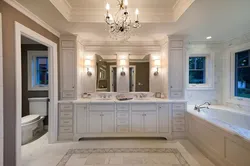 Modern Bathrooms With Cabinets Photos