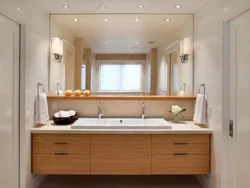 Modern bathrooms with cabinets photos