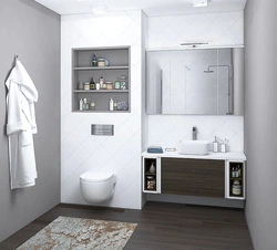 Modern bathrooms with cabinets photos