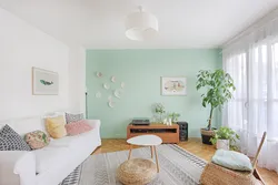 Дизайн спальни в мятных цветах