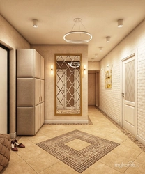 Hallway design 15 sq.m.