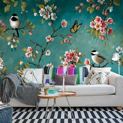 Bedroom Design With Birds