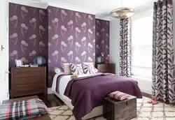 Інтэр'ер спальні з рознымі сценамі