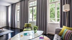 Curtains For A Bright Living Room Modern Interior