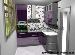 Kitchen ship design photo in the house