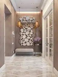 Interior Walls In The Hallway In A Modern Style