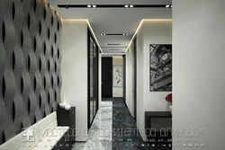 Interior Walls In The Hallway In A Modern Style